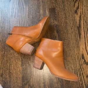 Women’s Madewell Size 8 - Brown Leather Ankle Boots